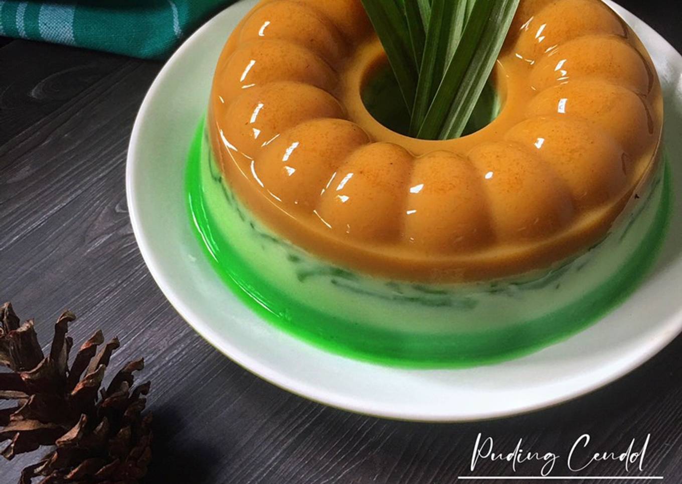 Puding Cendol Gula Merah