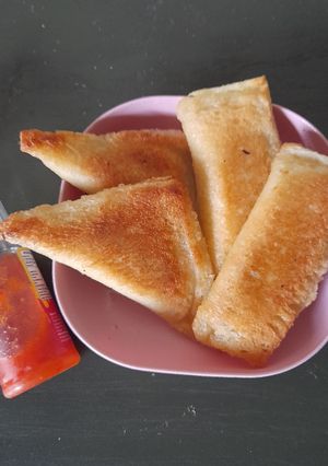 Foto resep Risol Roti Tawar Isi Saus Thousand Island