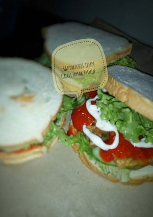 Foto resep Sandwiches tempe/sandwich jowo
