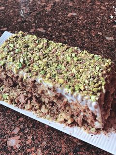 صورة لوصفة البسكويت بالكريمة ❤️