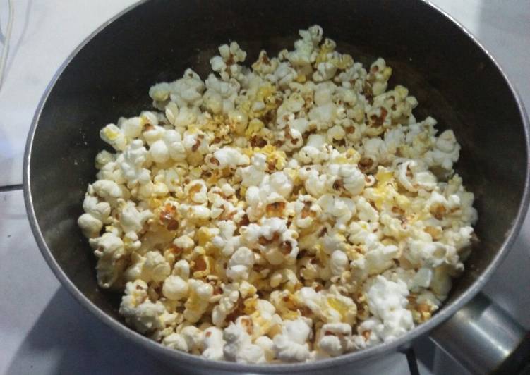 BIKIN NGILER! Inilah Cara Membuat Popcorn manis & asin Gampang Banget