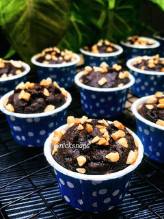 Foto resep Chocolate Custard Muffin