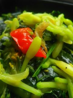 Foto resep Tumis bunga dan daun pepaya