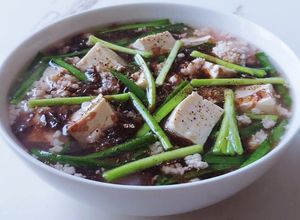 Hình của món CANH rong biển khô.