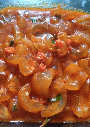 Foto resep Kikil cabai merah