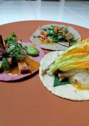 Una foto de Trilogía de tacos