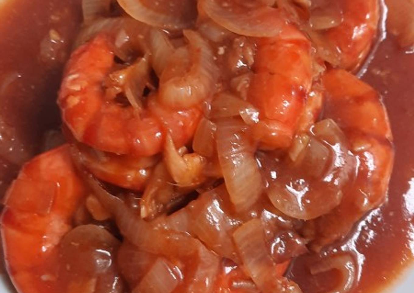 Udang Saus Tiram Sederhana