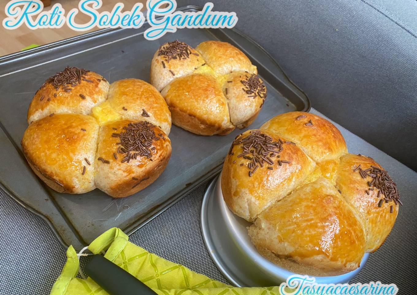 Roti Sobek Gandum - takaran sendok (050)