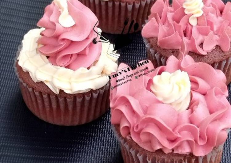 Steps to Prepare Perfect Red velvet cupcakes