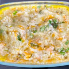 Sama rice khichadi A picture of Sama rice khichadi.