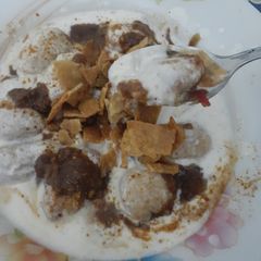 A picture of Diet dahi barey.