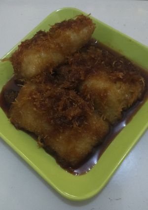 Foto resep Lupis Ketan Kinca Gula Merah