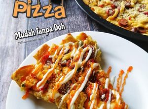 Gambar Pizza Mudah Tanpa Doh
