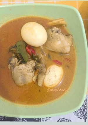 Foto resep Kare Ayam Spesial Telur