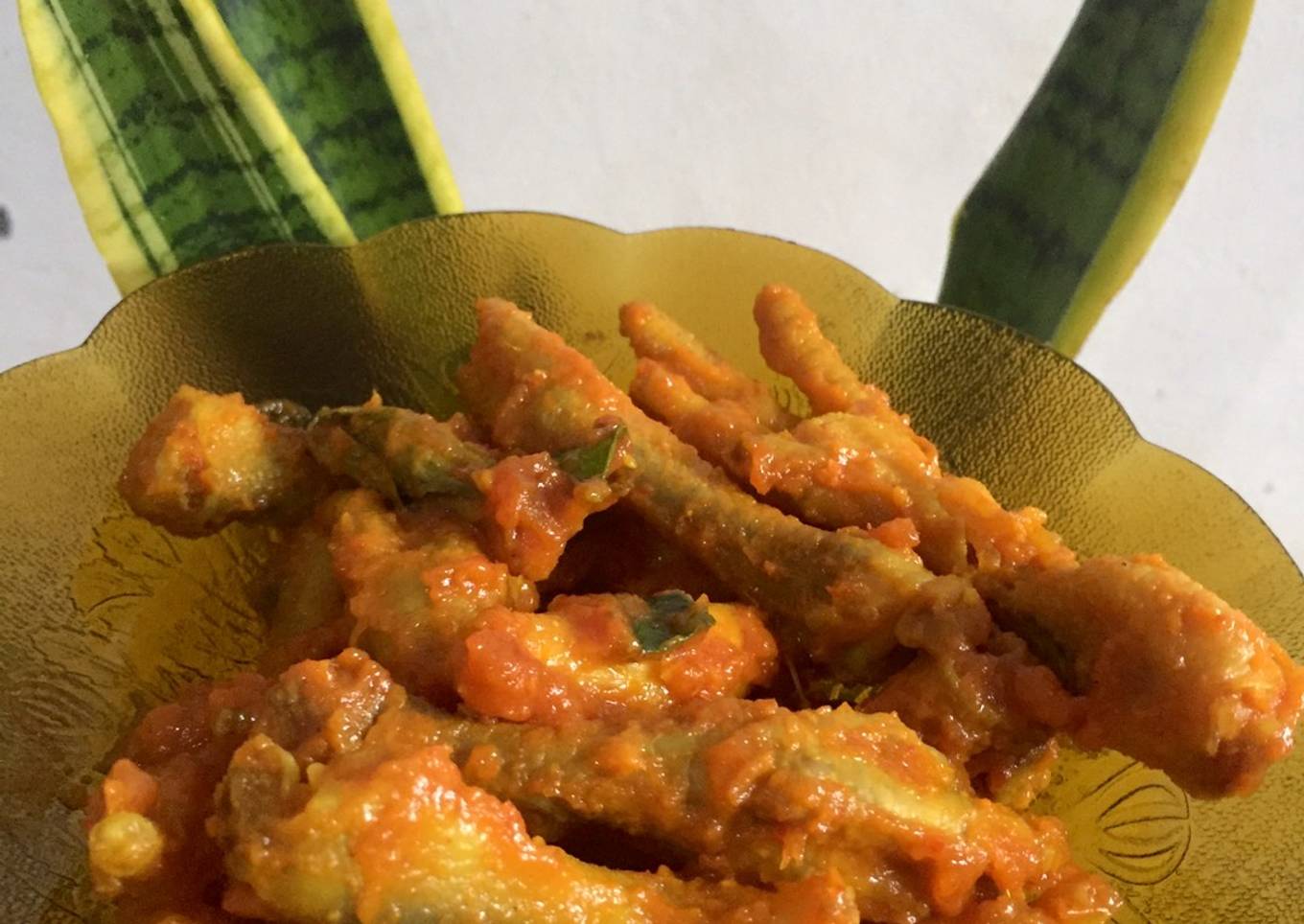 Rica-rica ceker ayam