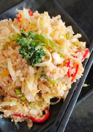 Chinese fry kodo millet |चनीज फ्राई कोदो मिलेट रेसिपी मुख्य फोटो