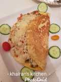 Eggs cheese sandwich