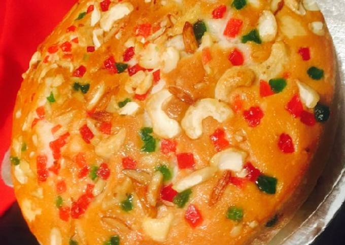 Recipe of Quick Orange dry fruits cake