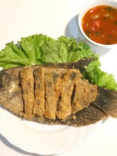 Foto resep Gurame Goreng Tepung Asam Manis