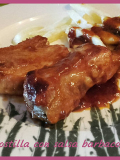 Foto principal de Costillas con salsa barbacoa