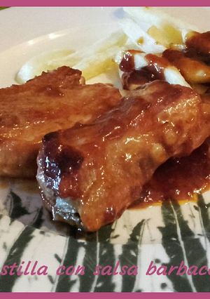 Foto principal de Costillas con salsa barbacoa