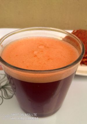 A picture of Zesty Beetroot juice.