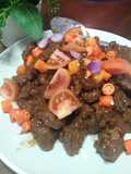 406.Sate Goreng Daging Kambing