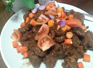Foto resep 406.Sate Goreng Daging Kambing