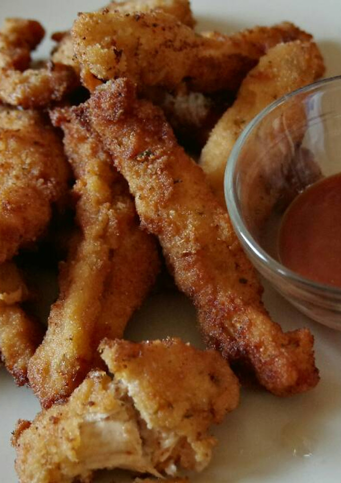 Una foto de Fingers de pollo