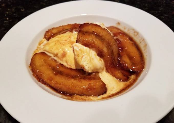 Bananas Foster – Flambé