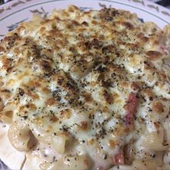 A picture of Pizza Pasta.