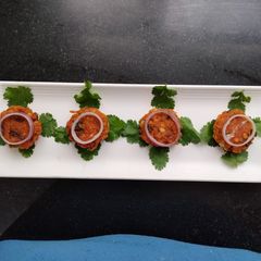 A picture of Tuvar dal crispy pakora.