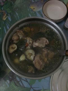 香菇蔭瓜仔雞湯 的食譜成品照片