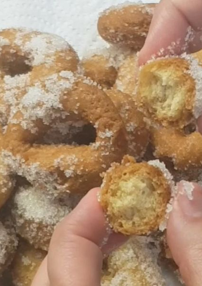 Una foto de Bercianitos (o rosquillas de anís) versión sin gluten