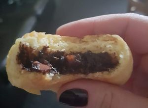 O poză a rețetei Cornuri pufoase (rețeta de post).