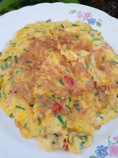 Foto resep Telur Dadar Daun Bawang