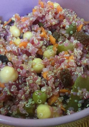 Una foto de Quinoa bowl