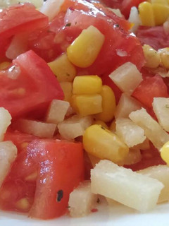 Una foto de Ensalada de tomate