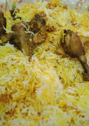 صورة لوصفة كبسه دجاج