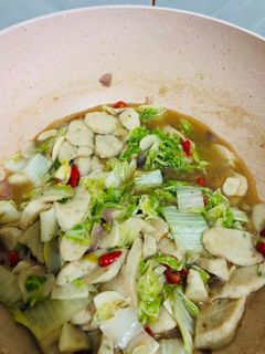 Foto resep Cah sawi putih