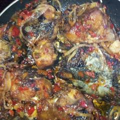 A picture of Peppered catfish.