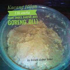 รูปของ Kacang Hijau utk aneka isian (onde2,bakpao,roti goreng,dll)