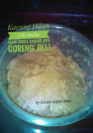 Foto resep Kacang Hijau utk aneka isian (onde2,bakpao,roti goreng,dll)