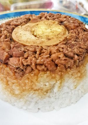 Foto resep Nasi Tim Ayam Jamur (HALAL)