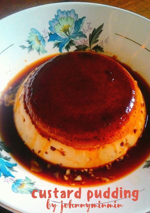 รูปของ Custard pudding ทำเองง่ายๆ