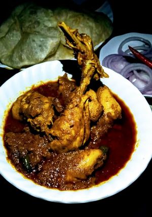 দই চিকেন (Dahi chiken recipe in Bengali) রেসিপির প্রধান ছবি