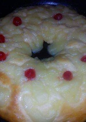 Una foto de Rosca navideña