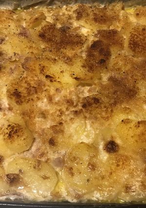 Una foto de Papas a la crema