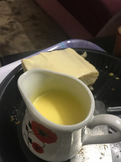 صورة لوصفة كيكة الزعفران