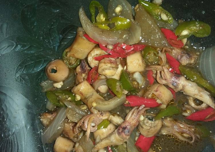 Sotong kering/cumi asin